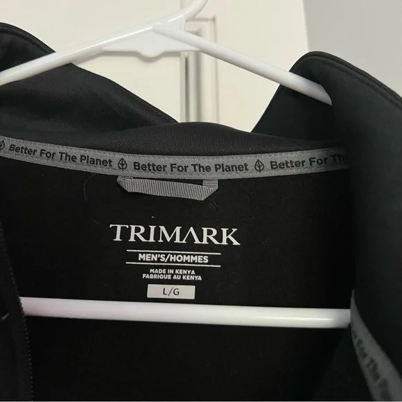 Men's Black Lightweight Jacket - Picture 4 of 5